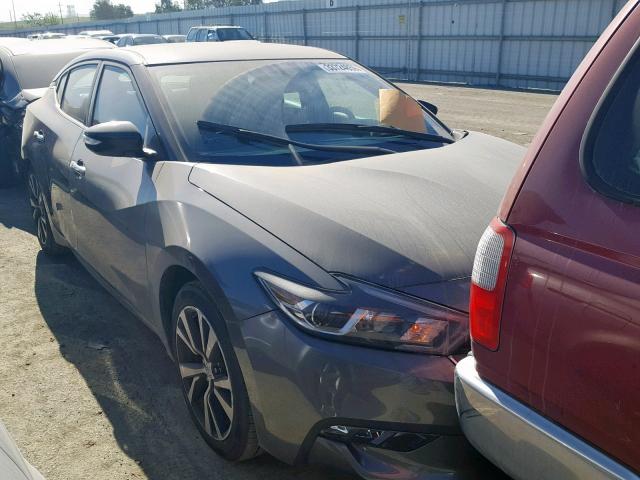 1N4AA6APXJC400198 - 2018 NISSAN MAXIMA 3.5 GRAY photo 1