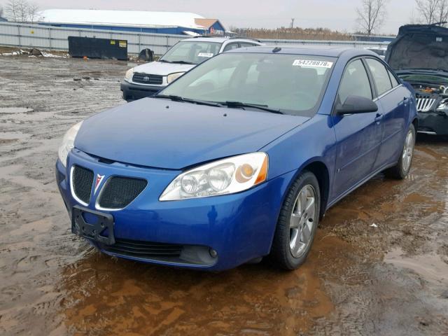 1G2ZH558964200408 - 2006 PONTIAC G6 GT BLUE photo 2