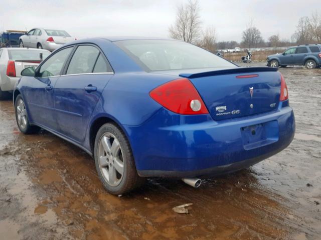 1G2ZH558964200408 - 2006 PONTIAC G6 GT BLUE photo 3