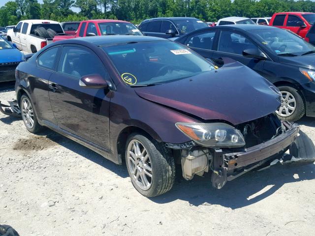 JTKDE167680237710 - 2008 TOYOTA SCION TC იასამნისფერი ფოტო 1