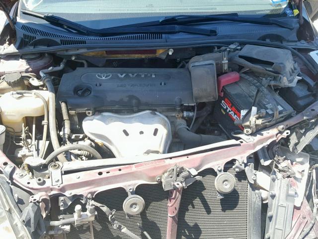 JTKDE167680237710 - 2008 TOYOTA SCION TC იასამნისფერი ფოტო 7