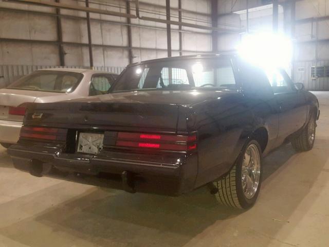 1G4GK4795FP421163 - 1985 BUICK REGAL T-TY BLACK photo 4