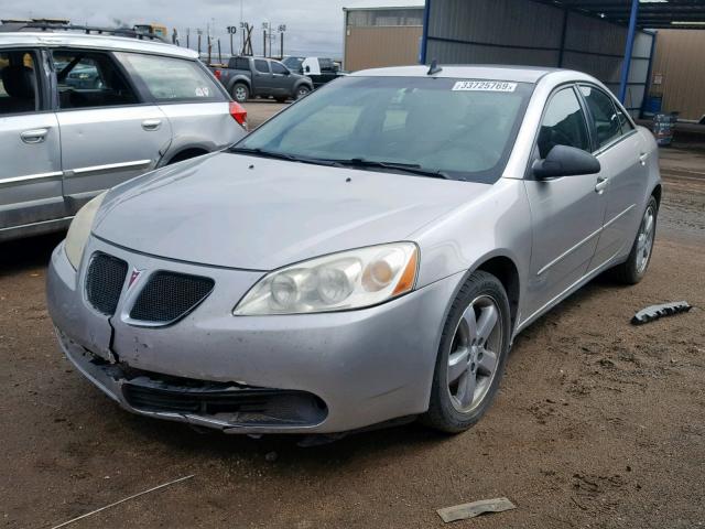 1G2ZH57NX84123408 - 2008 PONTIAC G6 GT SILVER photo 2