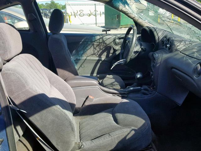 1G2NE12T3XM740847 - 1999 PONTIAC GRAND AM S BLUE photo 5