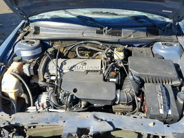 1G2NE12T3XM740847 - 1999 PONTIAC GRAND AM S BLUE photo 7