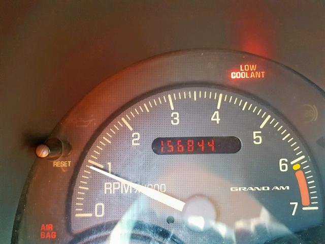 1G2NE12T3XM740847 - 1999 PONTIAC GRAND AM S BLUE photo 8