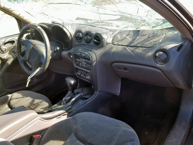 1G2NE12T3XM740847 - 1999 PONTIAC GRAND AM S BLUE photo 9