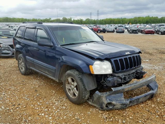 1J4GS48K85C683863 - 2005 JEEP GRAND CHER BLUE photo 1