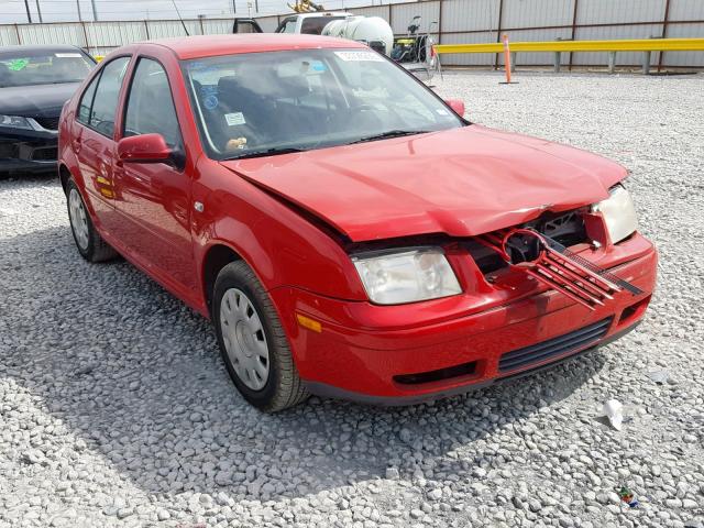 3VWRK69M43M001239 - 2003 VOLKSWAGEN JETTA GL RED photo 1