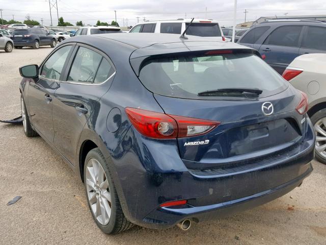 3MZBN1L39HM151057 - 2017 MAZDA 3 TOURING BLUE photo 3