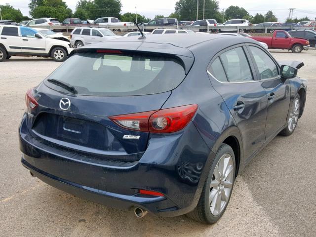 3MZBN1L39HM151057 - 2017 MAZDA 3 TOURING BLUE photo 4