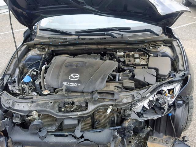 3MZBN1L39HM151057 - 2017 MAZDA 3 TOURING BLUE photo 7