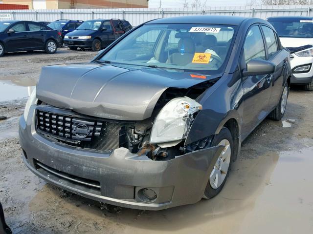 3N1AB61E39L648155 - 2009 NISSAN SENTRA 2.0 GRAY photo 2