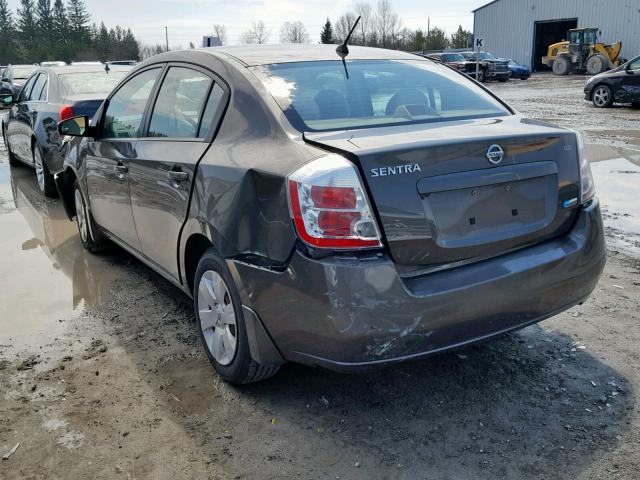 3N1AB61E39L648155 - 2009 NISSAN SENTRA 2.0 GRAY photo 3