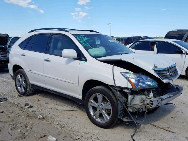 JTJHW31U982853059 - 2008 LEXUS RX 400H WHITE photo 1