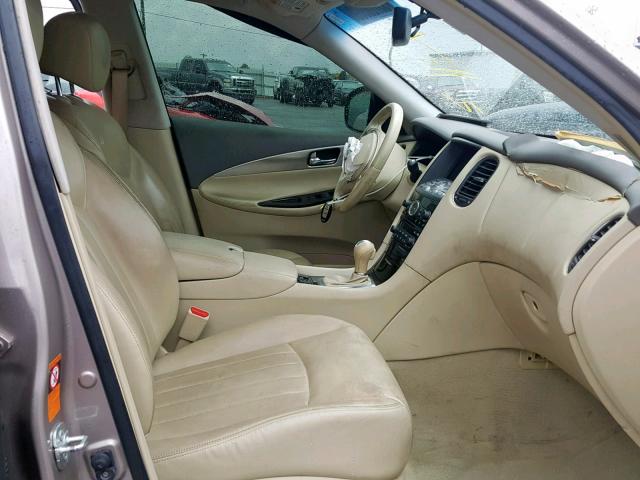 JNKAJ09F18M350295 - 2008 INFINITI EX35 BASE Gümüş foto 5