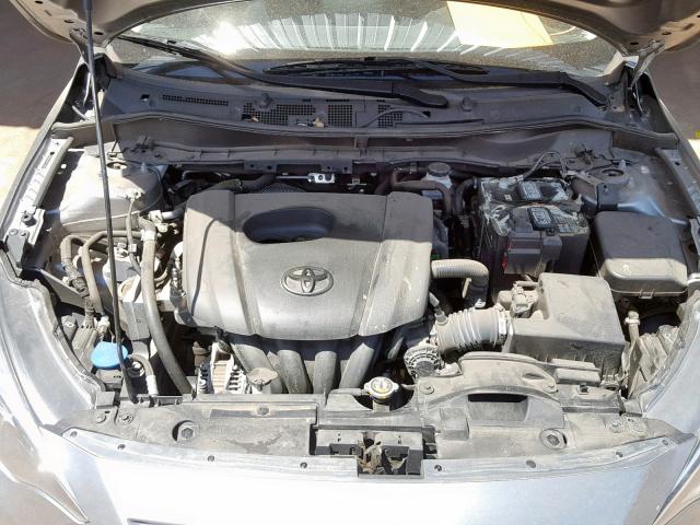 3MYDLBZVXGY138620 - 2016 TOYOTA SCION IA GRAY photo 7