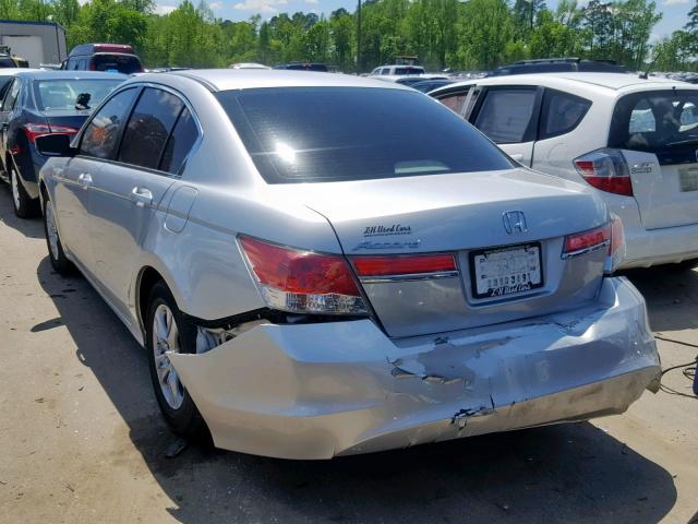 1HGCP2F43CA020144 - 2012 HONDA ACCORD LXP GRAY photo 3