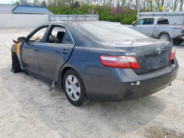 4T1BE46K07U630206 - 2007 TOYOTA CAMRY NEW GRAY photo 3