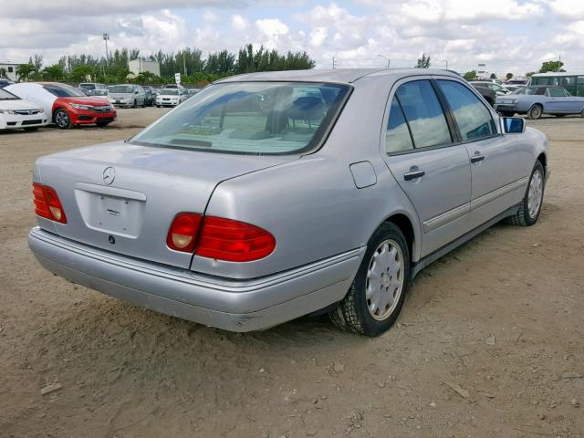 WDBJF65H0XA739098 - 1999 MERCEDES-BENZ E 320 GRAY photo 4