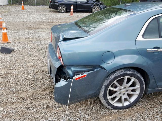 1G1ZK57B59F120191 - 2009 CHEVROLET MALIBU LTZ ტალღისფერი ფოტო 9