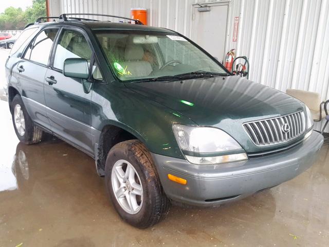 JT6HF10U9X0046471 - 1999 LEXUS RX 300 GREEN photo 1