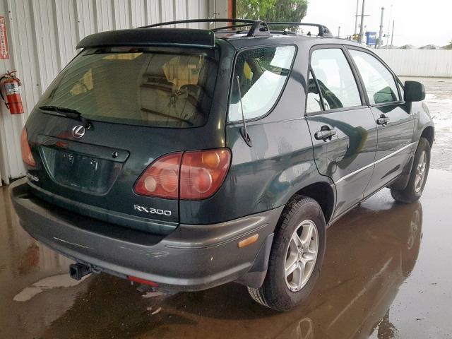 JT6HF10U9X0046471 - 1999 LEXUS RX 300 GREEN photo 4