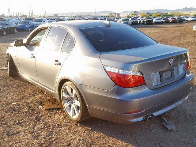 WBANW1C59AC167018 - 2010 BMW 535 I GRAY photo 3