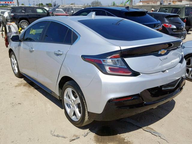 1G1RC6S5XJU125231 - 2018 CHEVROLET VOLT LT SILVER photo 3