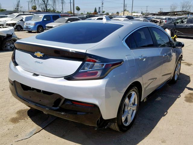 1G1RC6S5XJU125231 - 2018 CHEVROLET VOLT LT SILVER photo 4