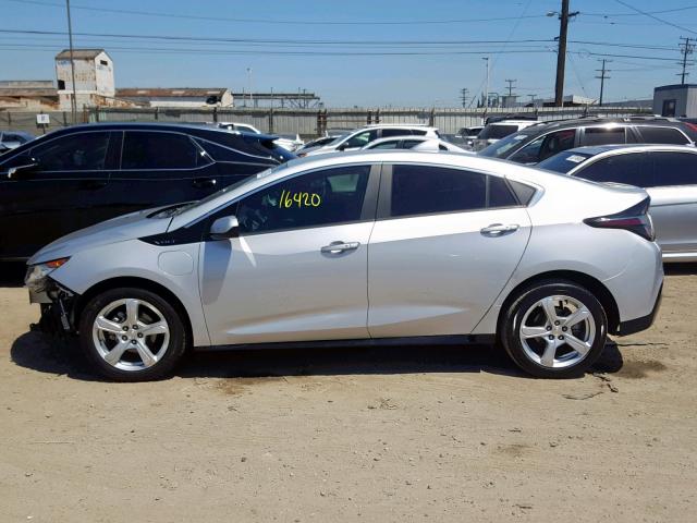 1G1RC6S5XJU125231 - 2018 CHEVROLET VOLT LT SILVER photo 9