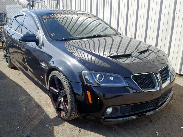 6G2EC57YX9L159813 - 2009 PONTIAC G8 GT BLACK photo 1