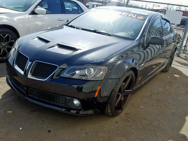 6G2EC57YX9L159813 - 2009 PONTIAC G8 GT BLACK photo 2