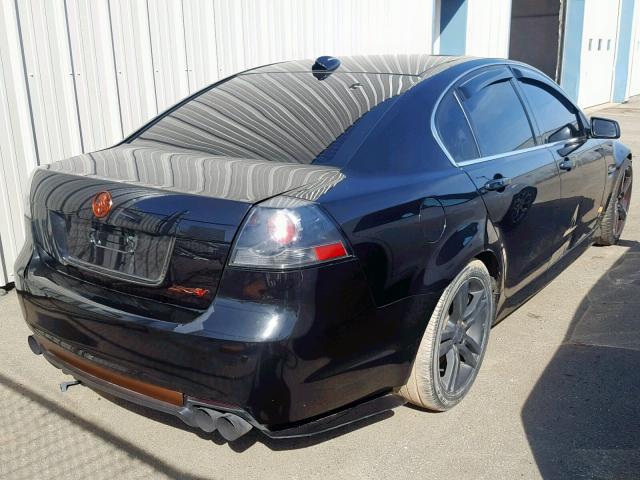 6G2EC57YX9L159813 - 2009 PONTIAC G8 GT BLACK photo 4