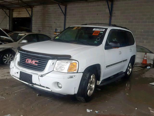 1GKDS13S222465423 - 2002 GMC ENVOY WHITE photo 2