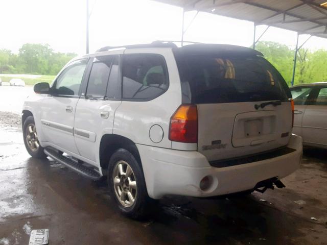 1GKDS13S222465423 - 2002 GMC ENVOY WHITE photo 3