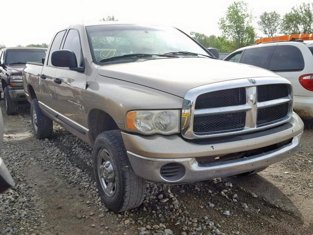 3D7KS28D55G845764 - 2005 DODGE RAM 2500 S SILVER photo 1