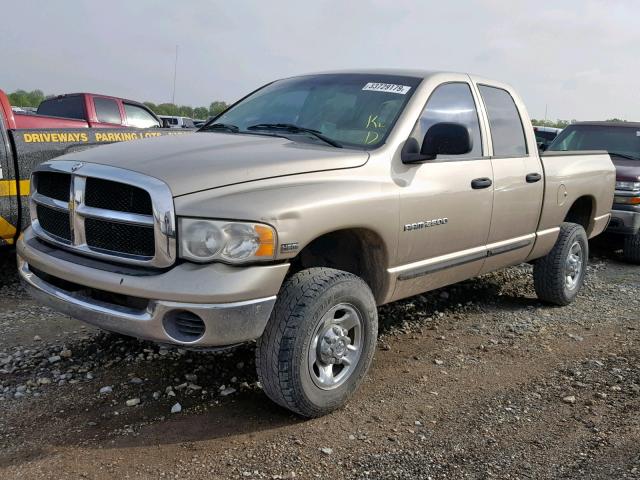 3D7KS28D55G845764 - 2005 DODGE RAM 2500 S ვერცხლისფერი ფოტო 2