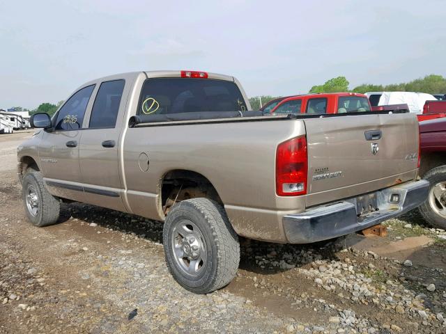 3D7KS28D55G845764 - 2005 DODGE RAM 2500 S ვერცხლისფერი ფოტო 3