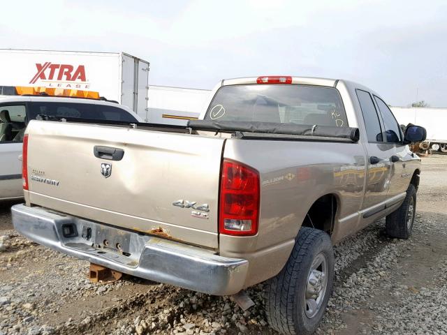 3D7KS28D55G845764 - 2005 DODGE RAM 2500 S SILVER photo 4