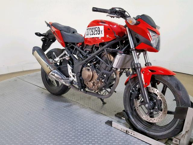 MLHNC5213H5300305 - 2017 HONDA CB300 F RED photo 2