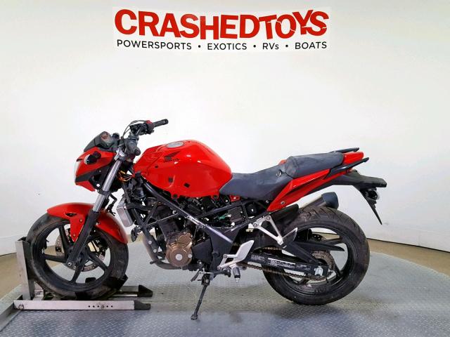 MLHNC5213H5300305 - 2017 HONDA CB300 F RED photo 5