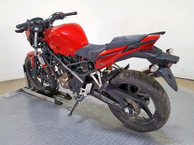 MLHNC5213H5300305 - 2017 HONDA CB300 F RED photo 6