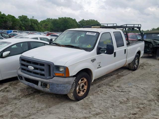 1FTWW30P45EB25066 - 2005 FORD F350 SRW S WHITE photo 2