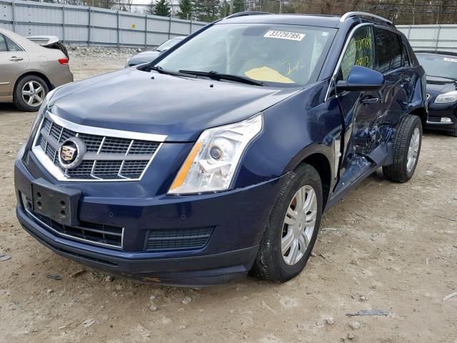 3GYFNDEY2BS543034 - 2011 CADILLAC SRX LUXURY BLUE photo 2