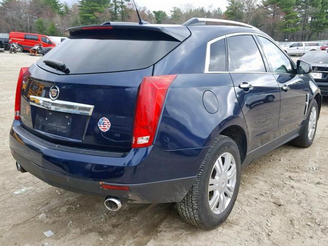 3GYFNDEY2BS543034 - 2011 CADILLAC SRX LUXURY BLUE photo 4