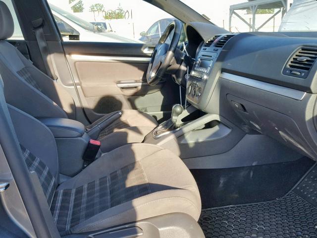 3VWDA71K19M015041 - 2009 VOLKSWAGEN GLI ნაცრისფერი ფოტო 5