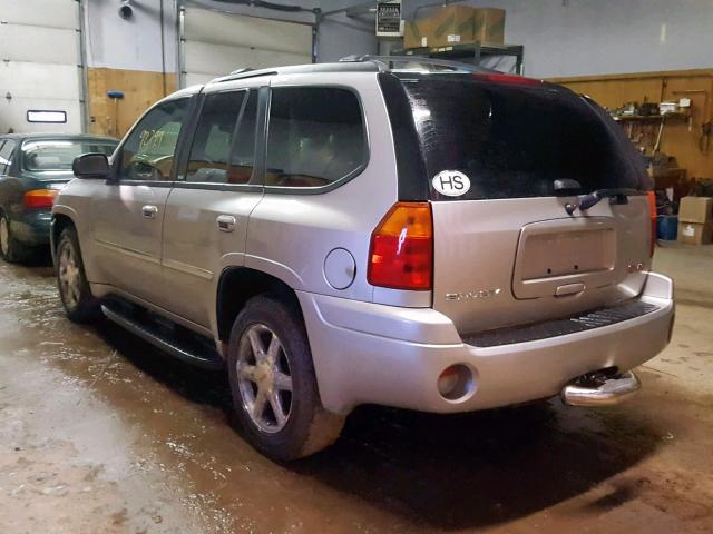 1GKDT13S182256888 - 2008 GMC ENVOY SILVER photo 3