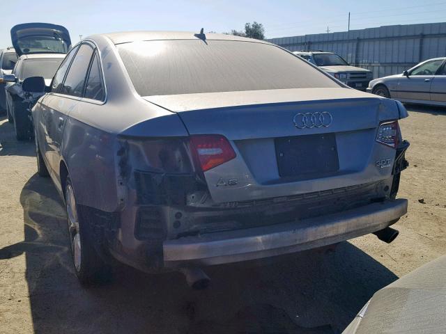 WAUSG74F89N030257 - 2009 AUDI A6 PREMIUM GRAY photo 3