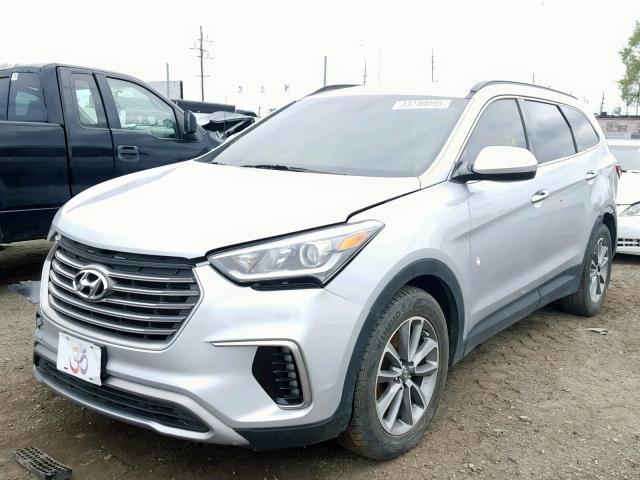 KM8SM4HF2HU204991 - 2017 HYUNDAI SANTA FE S SILVER photo 2